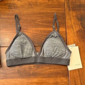 Icebreaker Women's Charcoal Bralette